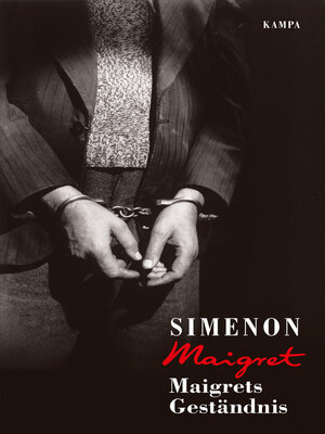 cover image of Maigrets Geständnis